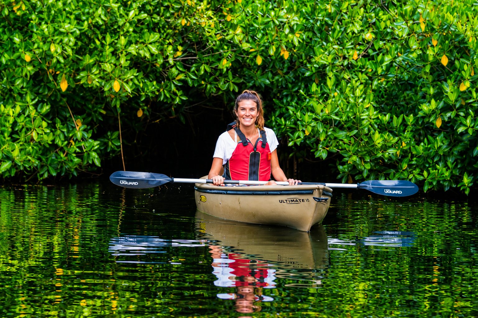 Everglades remote beach accessible by kayak